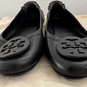 Black Tory Burch Flats